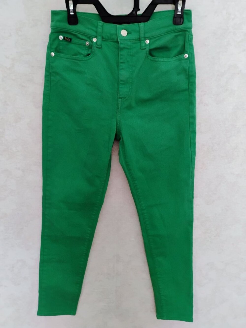 Polo Ralph Lauren Green Skinny Ankle Jeans size 29 - Picture 2 of 10
